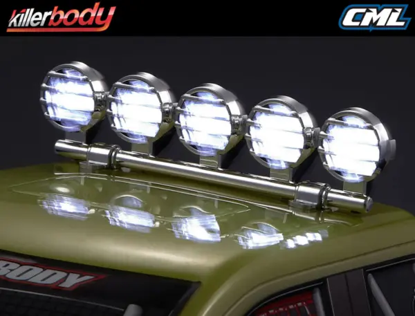 Killerbody Chrome Light Set for Roof Type A