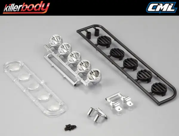 Killerbody Black Light Set for Roof Type B – view 2