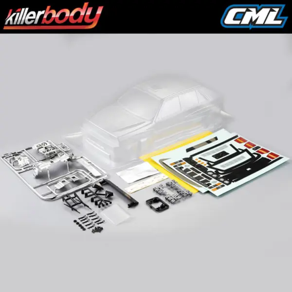 Killerbody Lancia Delta Hf Integrale 190mm Clear Body