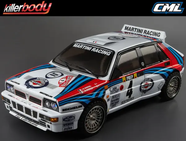 Killerbody Lancia Delta Hf Integrale 190mm Clear Body