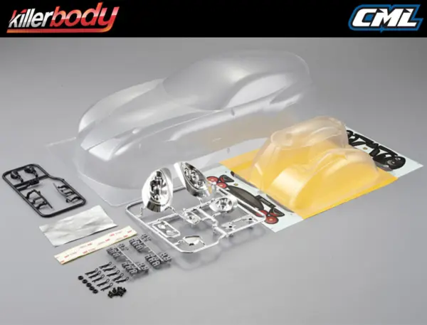 Killerbody Alfa Romeo Tz3 Corsa 190mm Clear Body