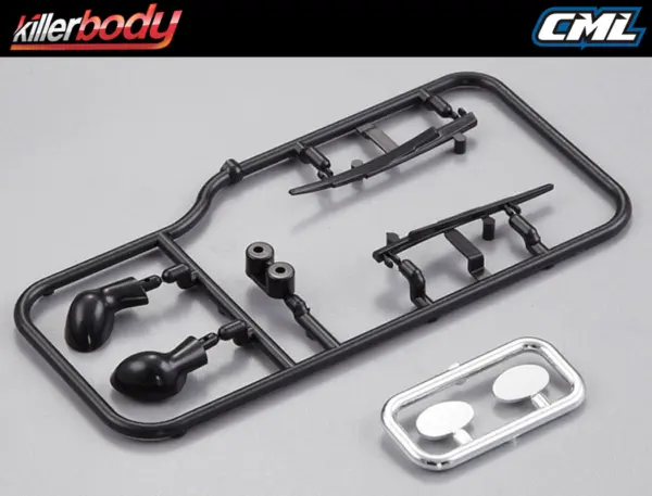 Killerbody Molded Plastic Parts (Alfa Romeo Tz3 Corsa)