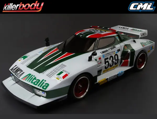 Killerbody Lancia Stratos (1977 Giro) 190mm Clear Body