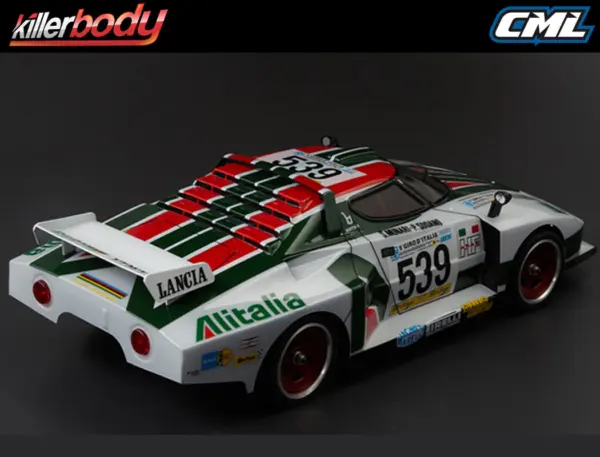 Killerbody Lancia Stratos (1977 Giro) 190mm Clear Body
