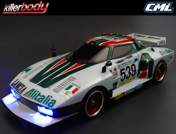 Killerbody Lancia Stratos (1977 Giro) 190mm Clear Body