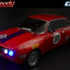 Killerbody Alfa Romeo 2000 Gtam 190mm Clear Body - Image 5
