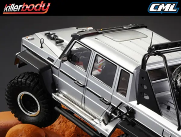 Killerbody Horri-Bull 1/10 Crawler Finished Body Silver