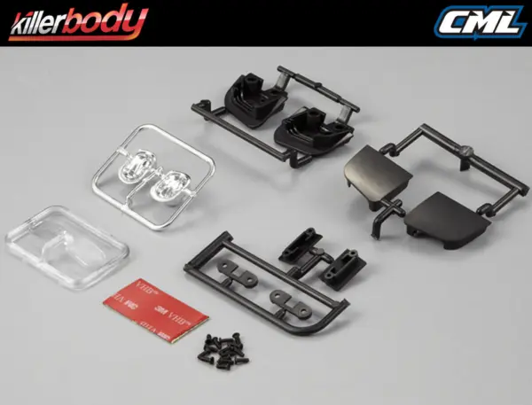 Killerbody Moveable Headlight 1/10 Touring Car