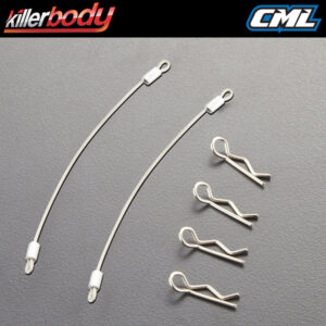 Killerbody Body Rope W/Clip Set (Metal) 100mm