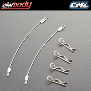 Killerbody Body Rope W/Clip Set (Metal) 100mm