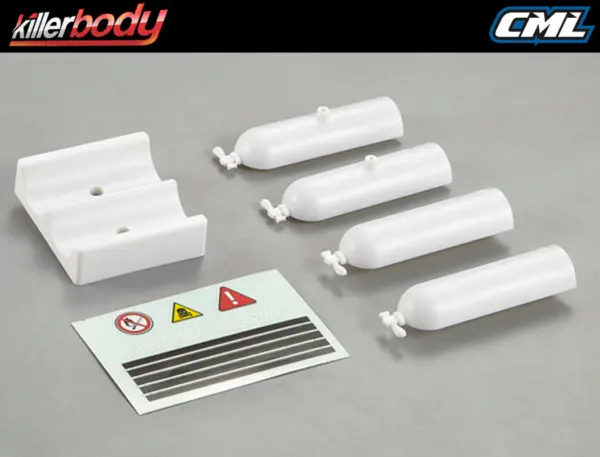 Killerbody Plastic Oxygen Bottle Set