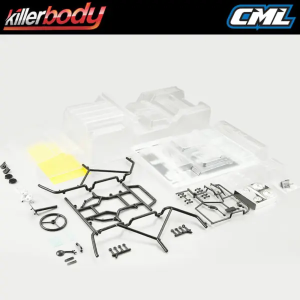 Killerbody Warrior 1/10 Crawler Clear Body