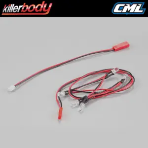 Killerbody Led Unit Set for Ro of Light (5 White Leds/Dia:5mm
