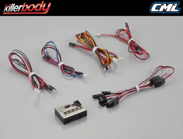Killerbody Led Unit Set With Control Box (12 Leds/Dia:3m)