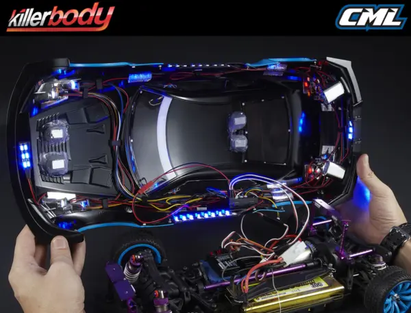 Killerbody Led Unit Set With Control Box (12 Leds/Dia:3m)