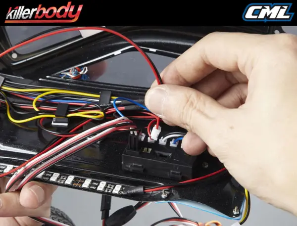 Killerbody Chassis Light W/SMD Led Unit Set (18 Red Leds)