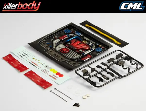 Killerbody Touring Car Engine Finished Type B