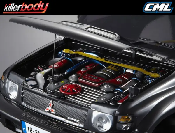 Killerbody Touring Car Engine Finished Type D – view 3