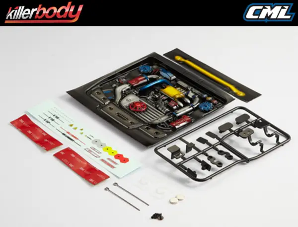 Killerbody Touring Car Engine Finished Type E – view 2