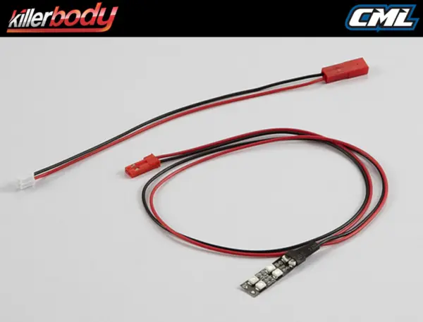 Killerbody Chassis Light W/SMD Led Unit Set (6 Red Leds)