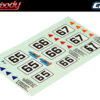 Killerbody Decal Sheet Lancia Beta Montecarlo (Num/Drivers) - Image 2