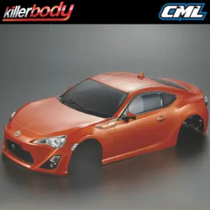 Killerbody Toyota 86 190mm Finished Body Met-Orange