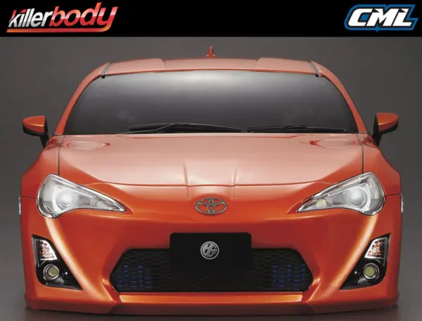 Killerbody Toyota 86 190mm Finished Body Met-Orange