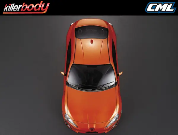 Killerbody Toyota 86 190mm Finished Body Met-Orange