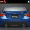 Killerbody Subaru BRZ 190mm Finished Body Met-Blue - Image 4