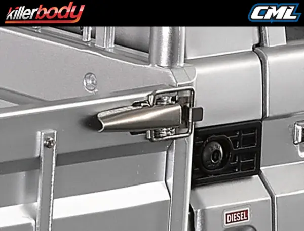 Killerbody Toyota Land Cruiser Lc70 Metal Bed Lock Catch