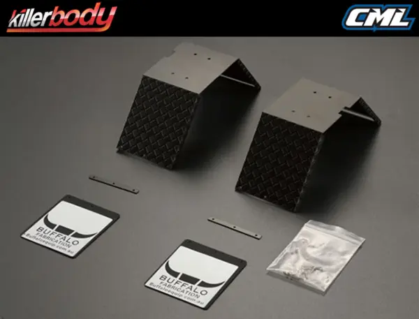 Killerbody Rear Fender for 1/10th Truck (3.75 Inch Tyres)