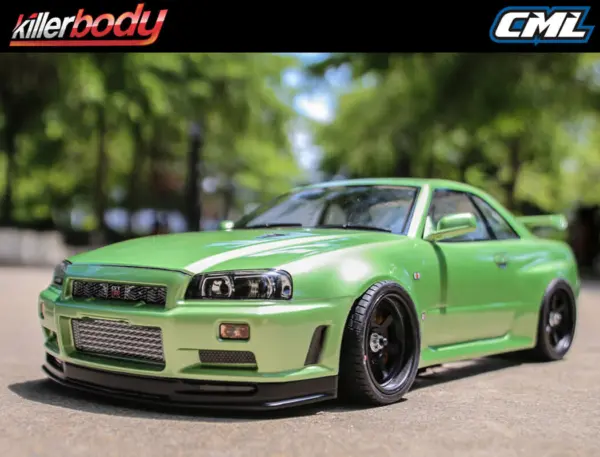 Killerbody Nissan Skyline R34 195mm Clear Body
