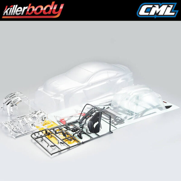Killerbody Lexus Rc F 195mm Clear Body