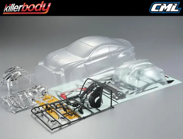 Killerbody Lexus Rc F 195mm Clear Body