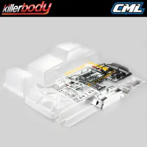 Killerbody Nissan Skyline 2000 Turbo Gt-Es 195mm Clear Body