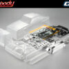 Killerbody Nissan Skyline 2000 Turbo Gt-Es 195mm Clear Body - Image 2