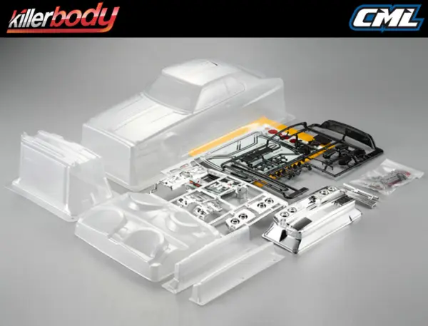 Killerbody Nissan Skyline 2000 Turbo Gt-Es 195mm Clear Body