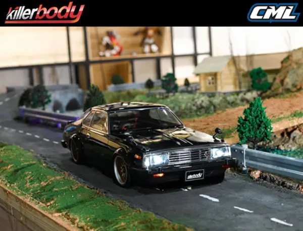 Killerbody Nissan Skyline 2000 Turbo Gt-Es 195mm Clear Body