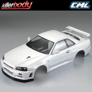 Killerbody Nissan Skyline R34 195mm Finished Body-White