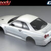 Killerbody Nissan Skyline R34 195mm Finished Body-White - Image 8