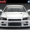 Killerbody Nissan Skyline R34 195mm Finished Body-White - Image 11
