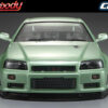 Killerbody Nissan Skyline R34 195mm Finished Body-Green - Image 2