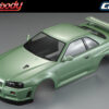 Killerbody Nissan Skyline R34 195mm Finished Body-Green - Image 5
