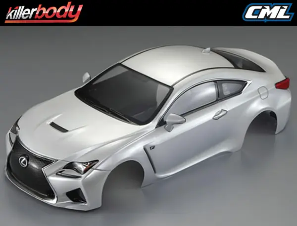 Killerbody Lexus Rc F 195mm Finished Body - Pearl White