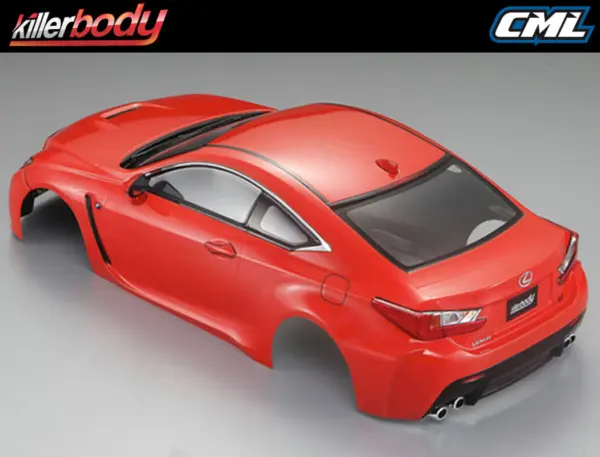 Killerbody Lexus Rc F 195mm Finished Body - Orange – view 8