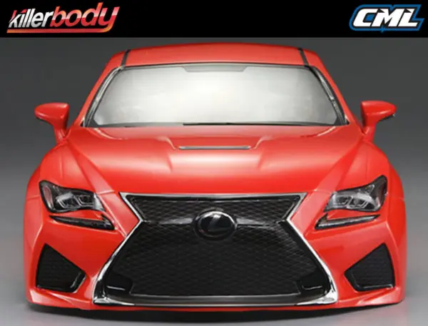 Killerbody Lexus Rc F 195mm Finished Body - Orange – view 9