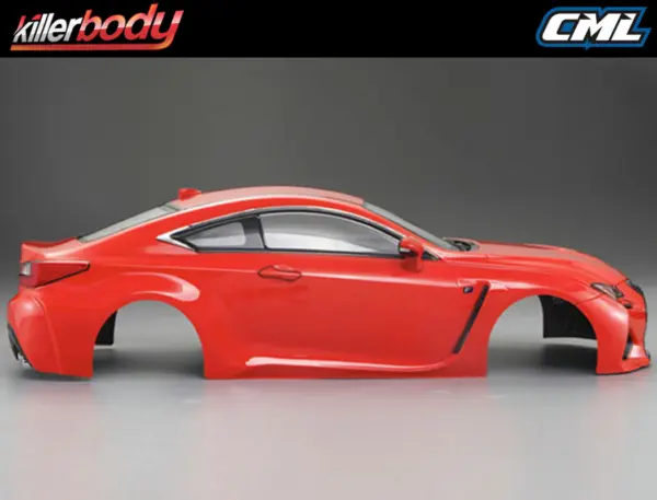 Killerbody Lexus Rc F 195mm Finished Body - Orange – view 11