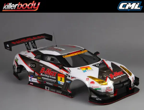 Killerbody B-Max NDDP Gt-R (Nismo Gt3) Finished Body Set