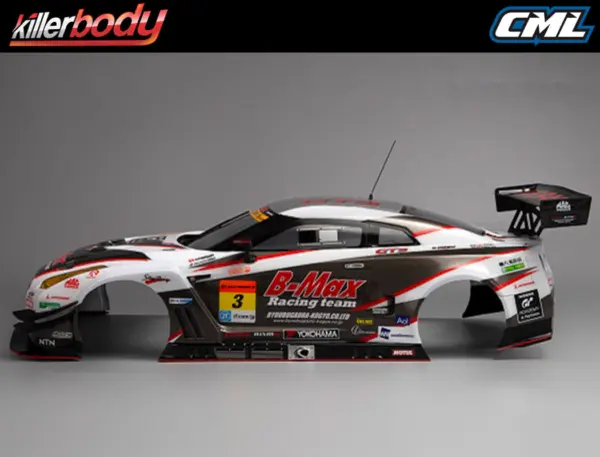 Killerbody B-Max NDDP Gt-R (Nismo Gt3) Finished Body Set