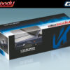 Killerbody Nissan Skyline R31 190mm Finished Body Blue - Image 3